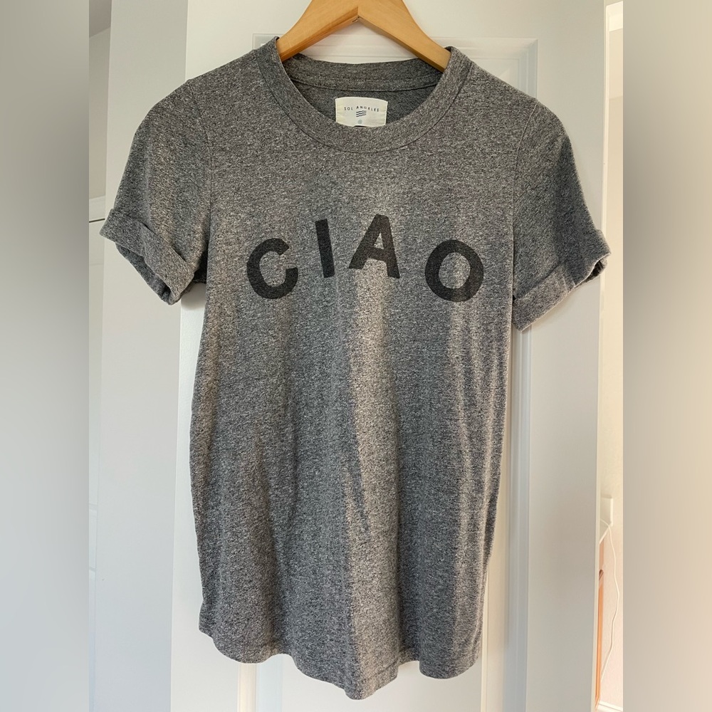 Anthropologie Sol Angeles Ciao Tee